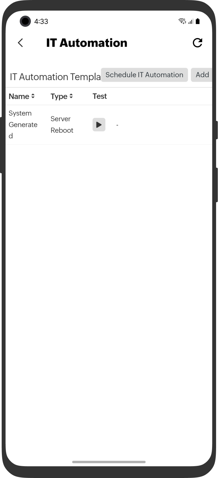 IT Automation Template