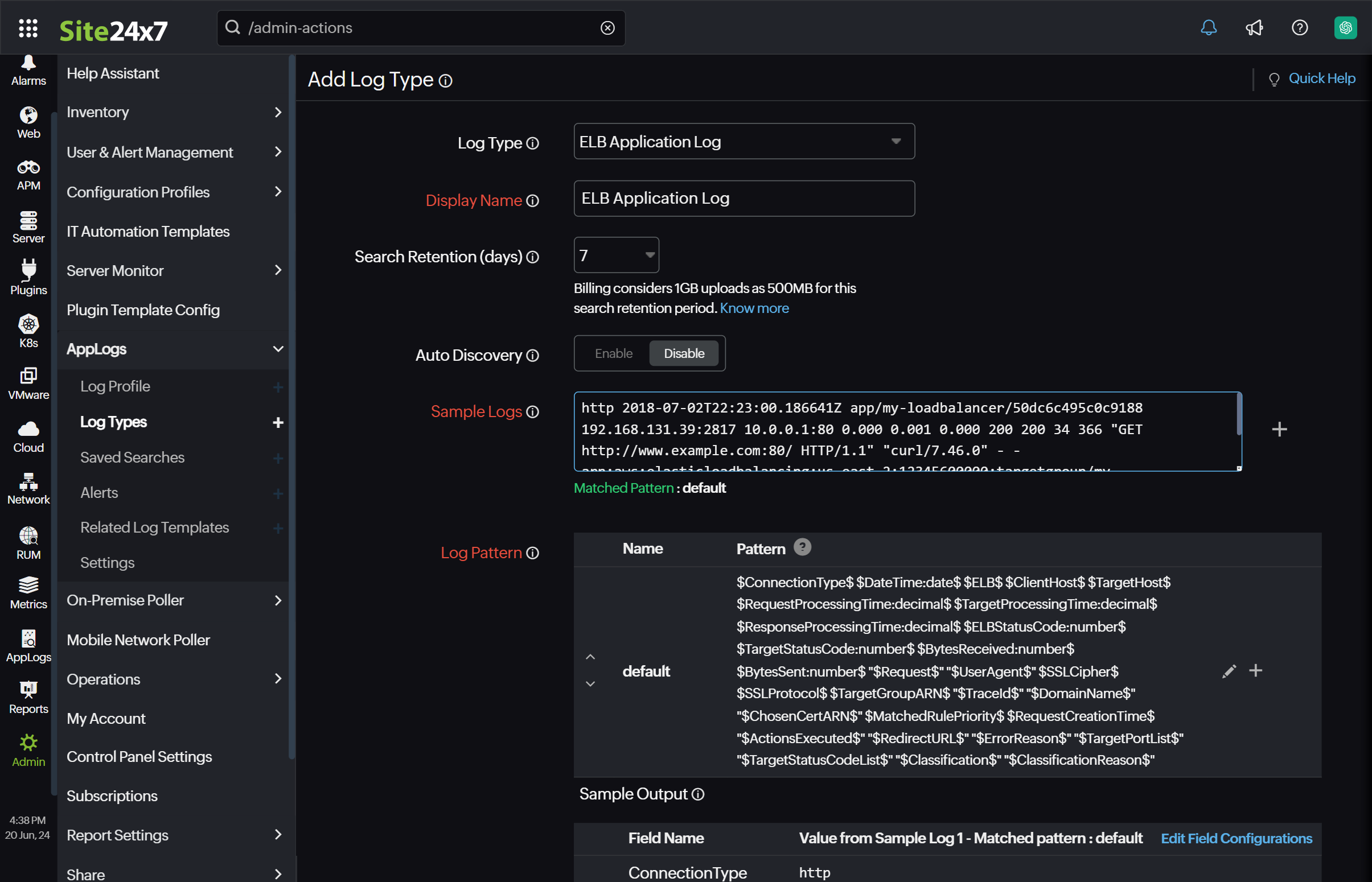 aws-out-of-the-box-support-list AWS out-of-the bos log types