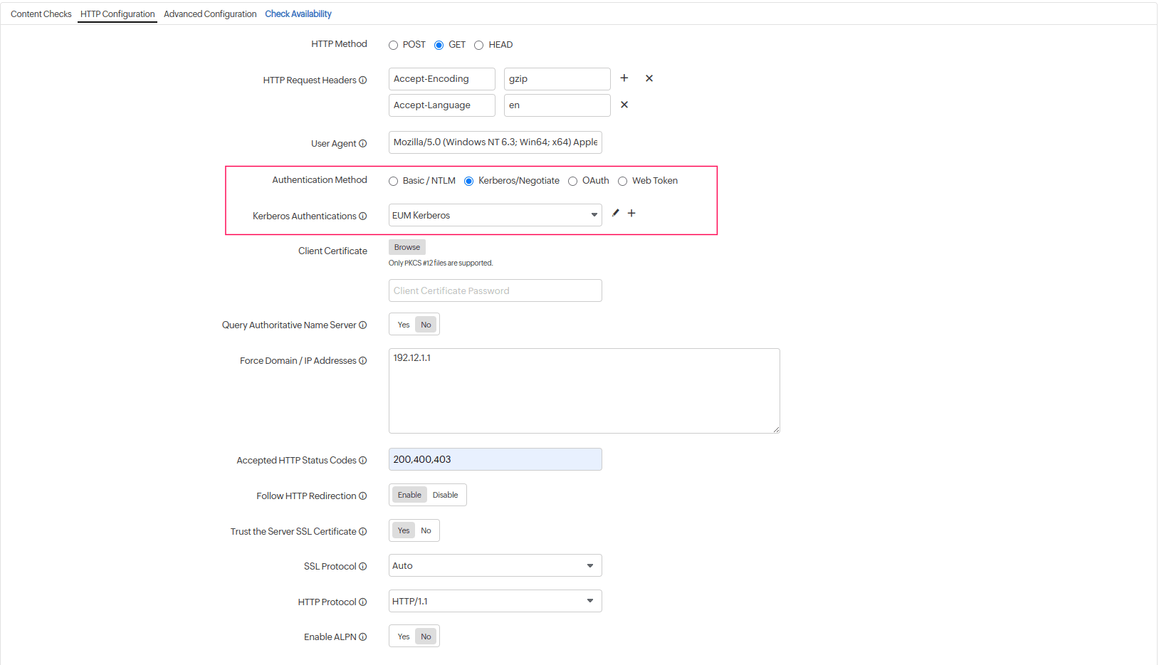 Http Configuration Http Configuration