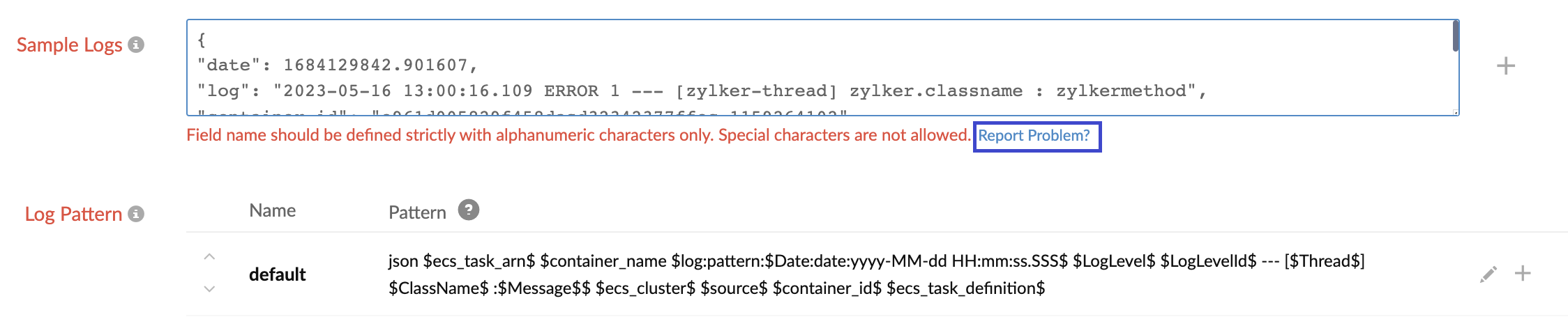 ecs-report-problem