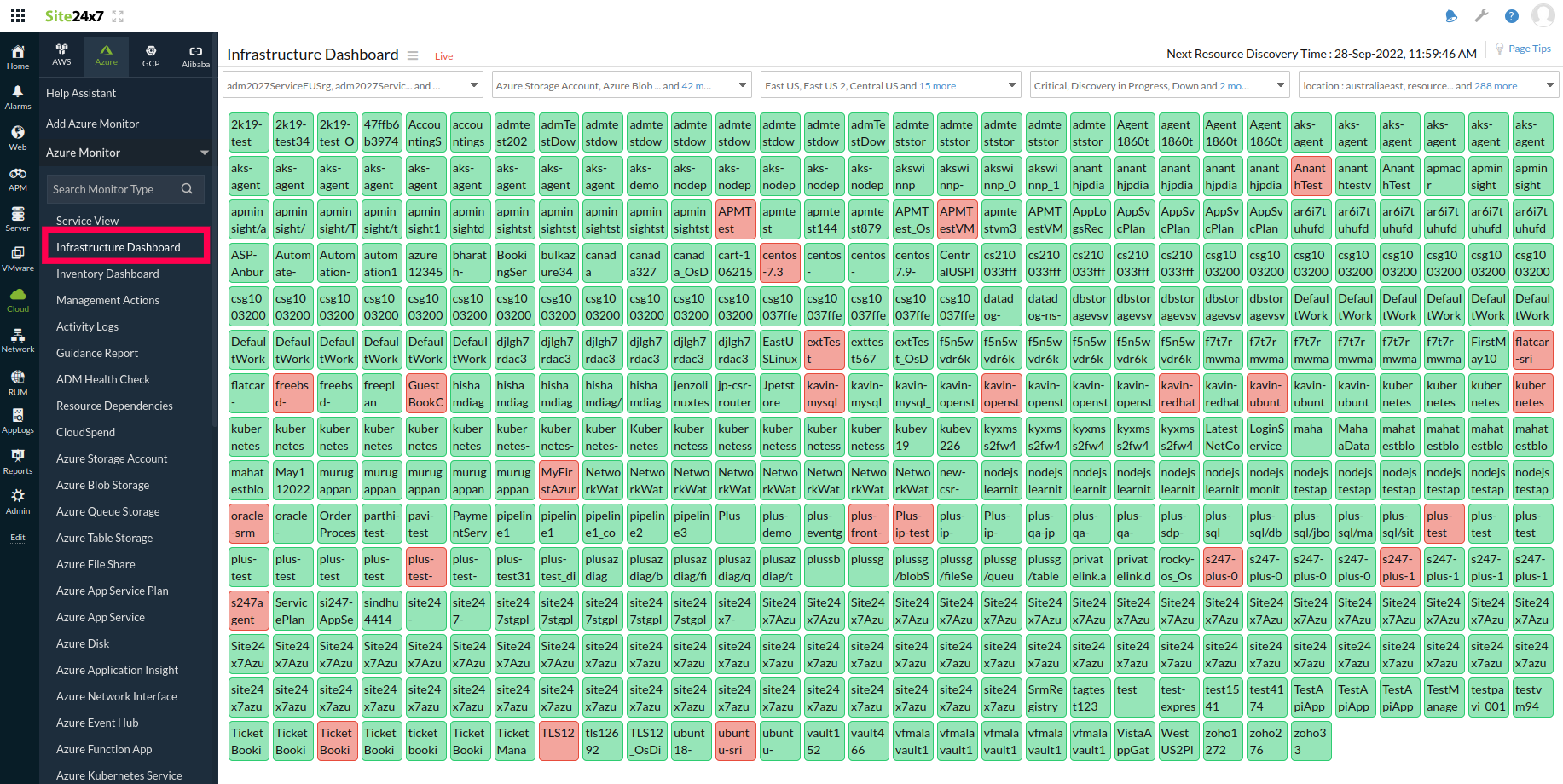 infrastructure-dashboard Infrastructure Dashboard
