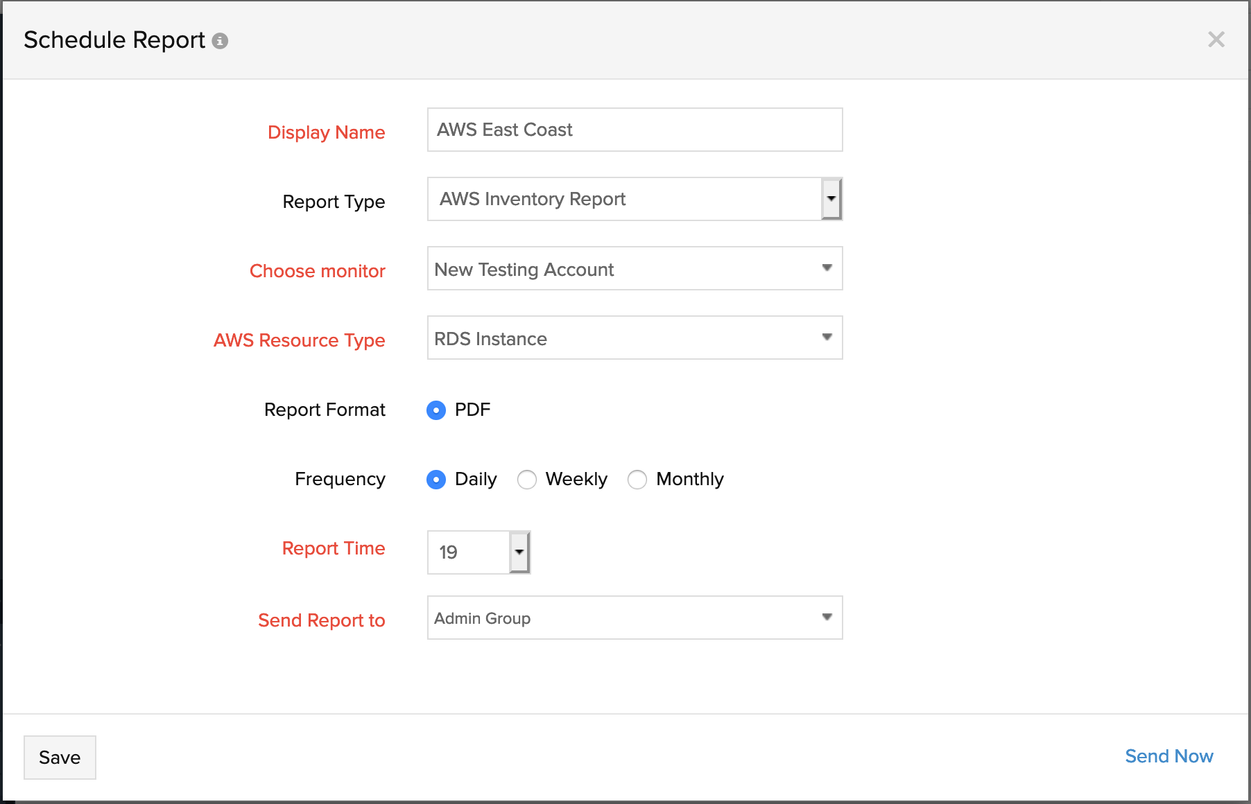 inventory-aws-schedule-report
