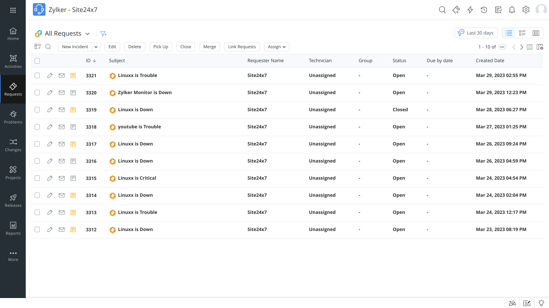 list-view-sdp-cloud List view of SDP cloud