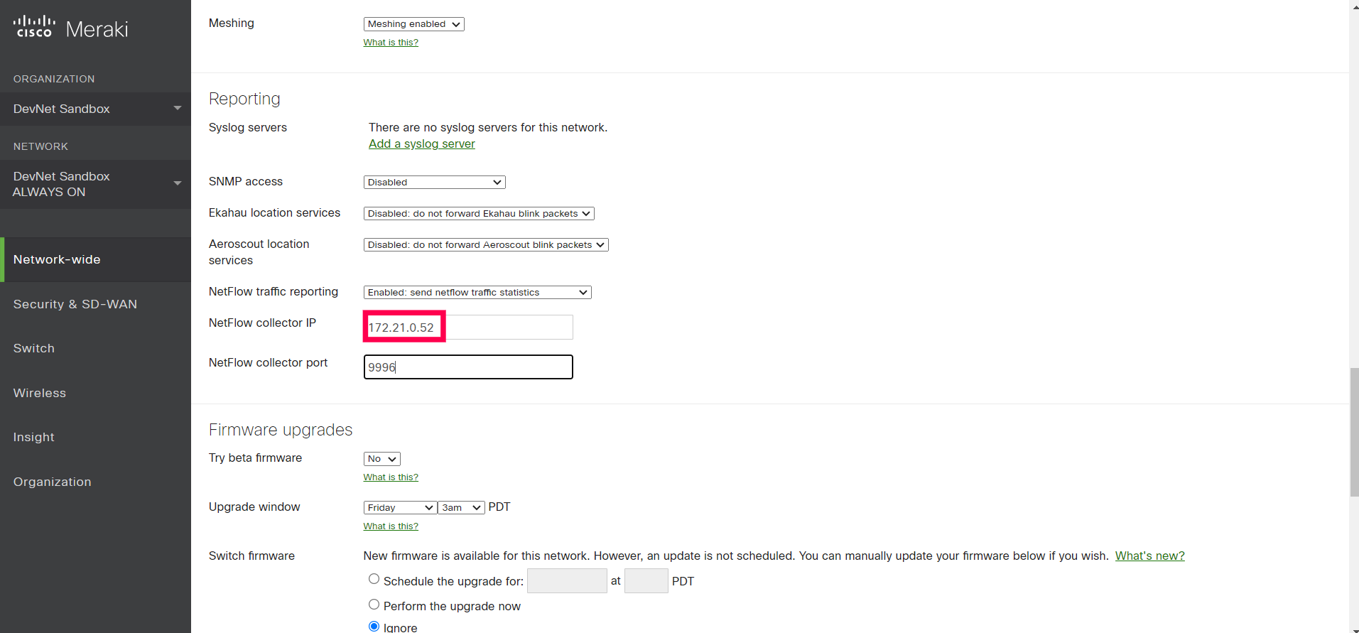 Netflow-Meraki-Fig 3 NetFlow Meraki Fig 3