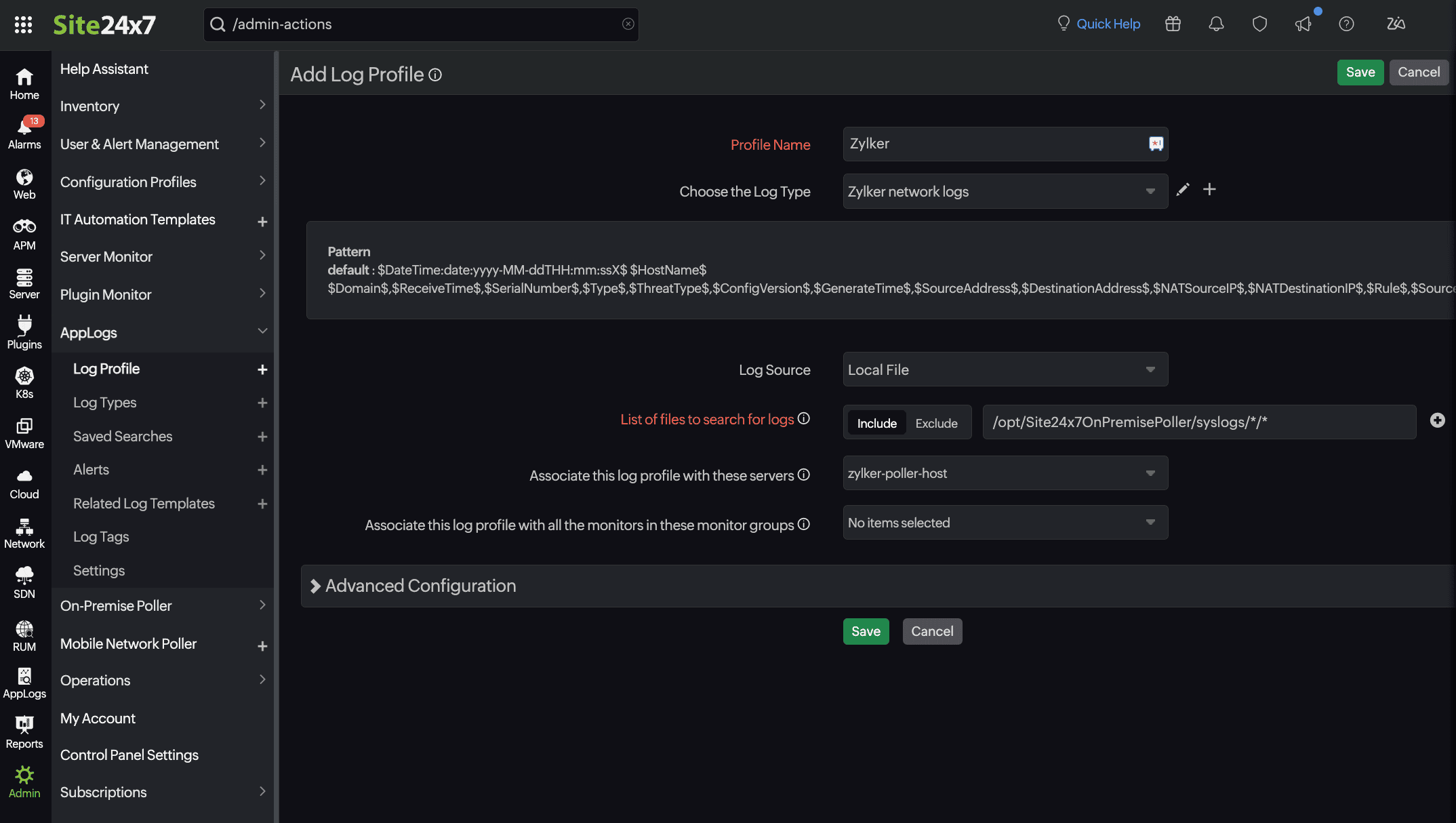 New profile New profile