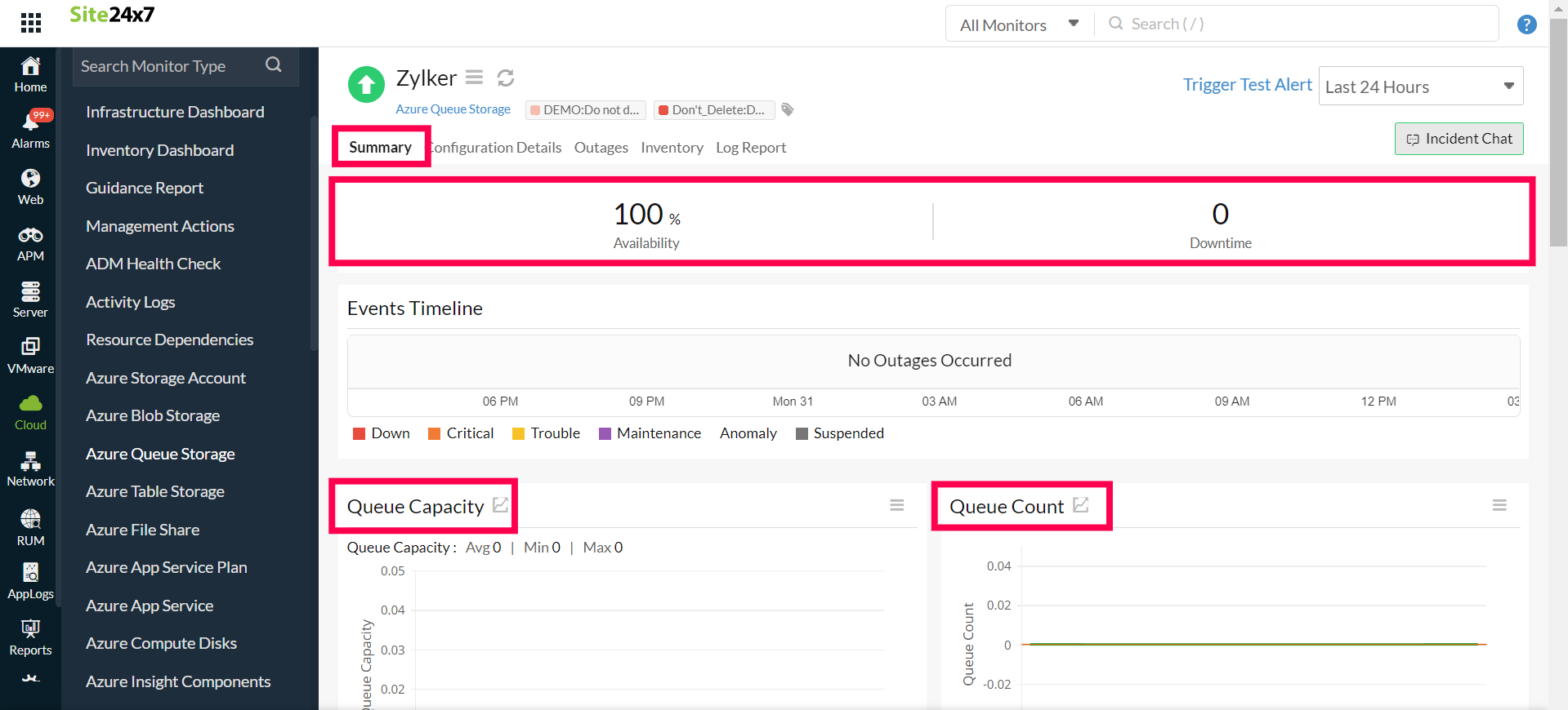 queue-storage-summary Queue Storage Summary
