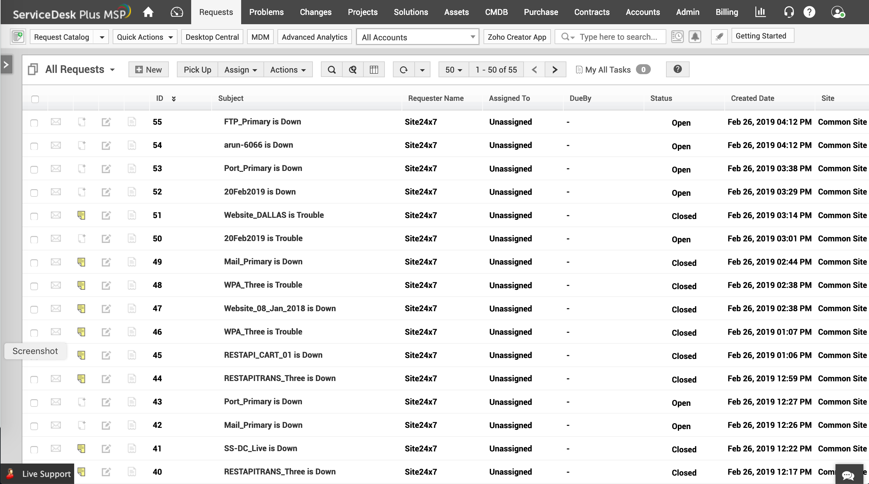 sdp-msp-request-details sdp msp request details