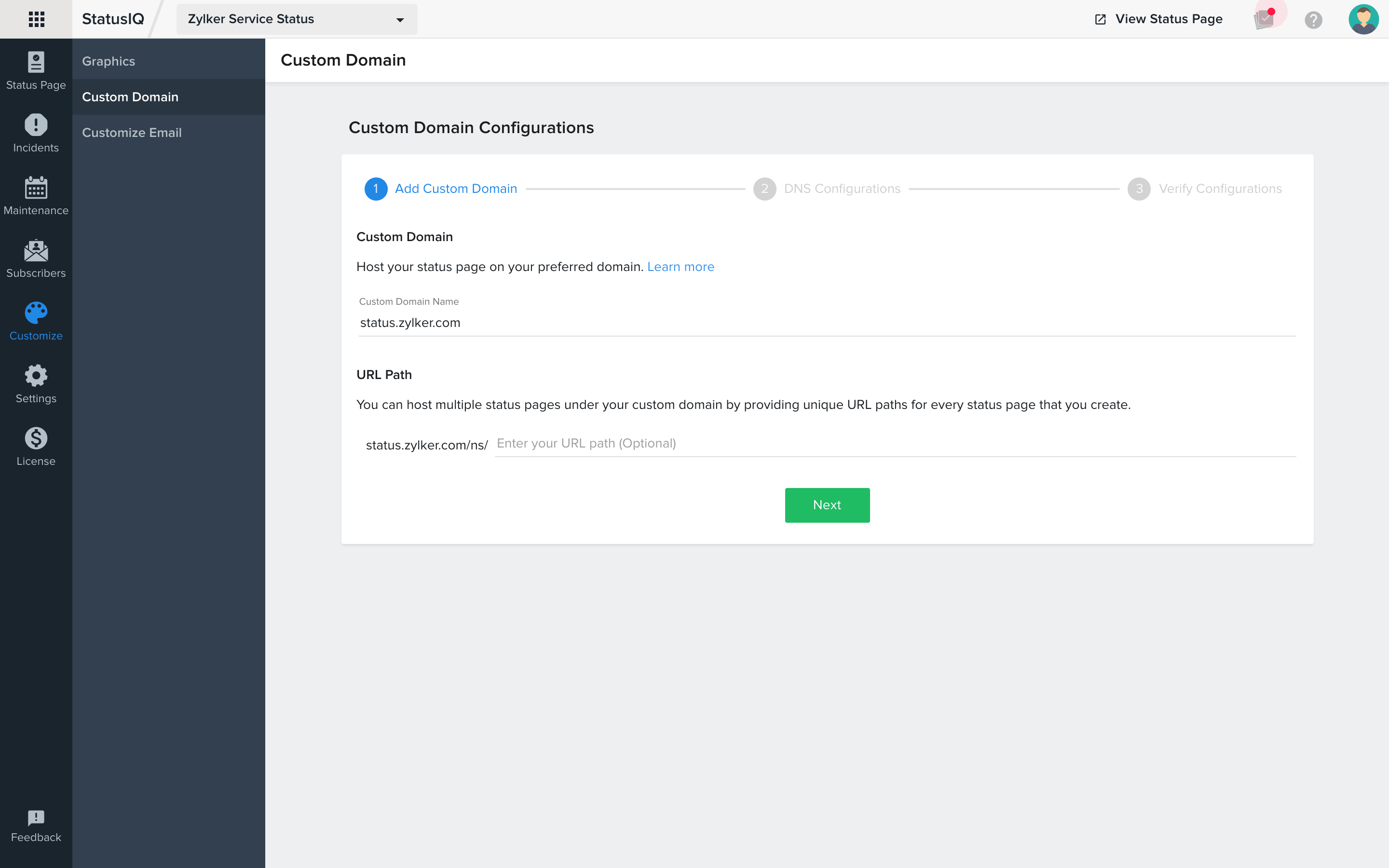 add-custom-domain Learn how to add a custom domain
