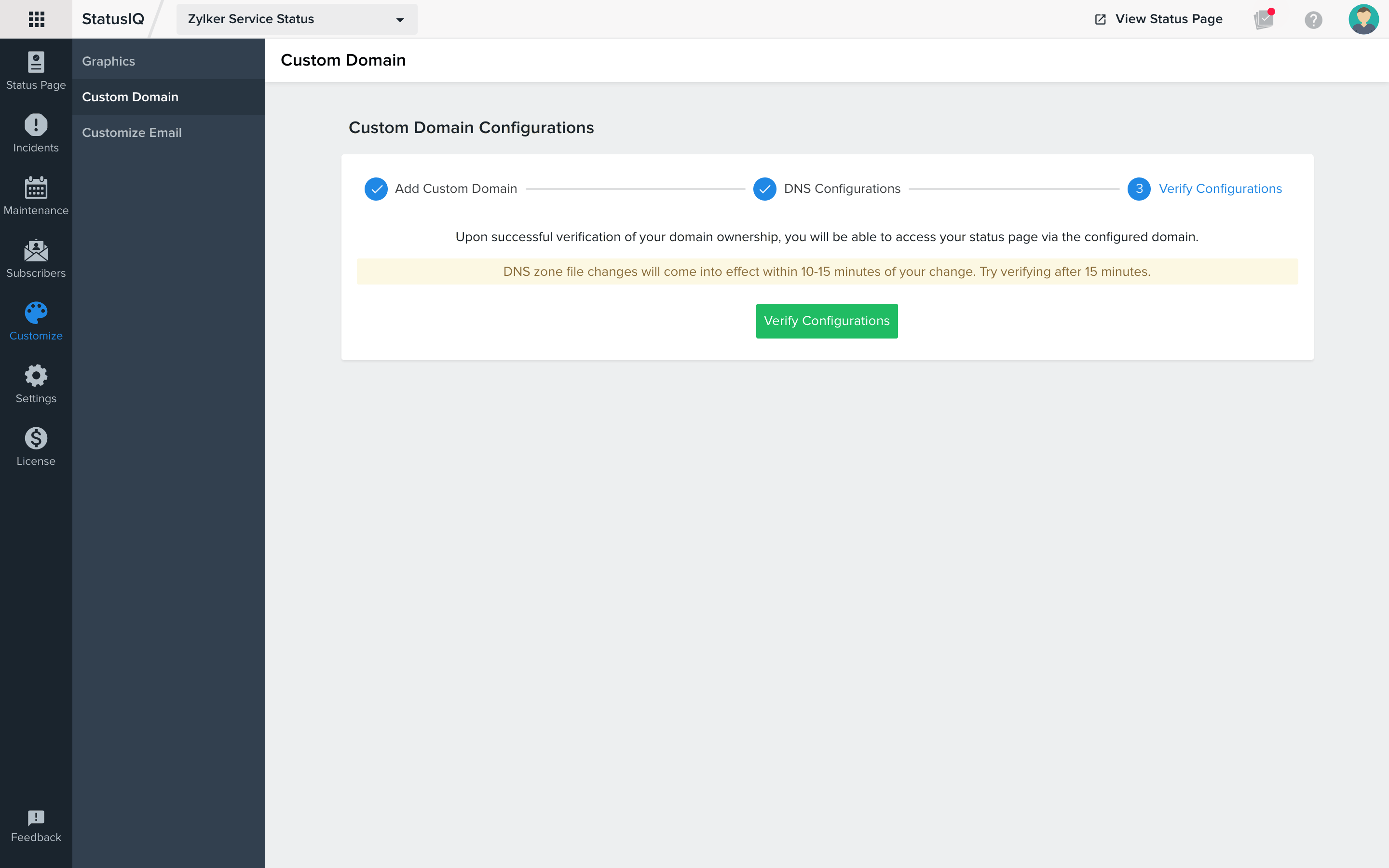 custom-domain-verify-configurations Get to know about custom domain verify configurations