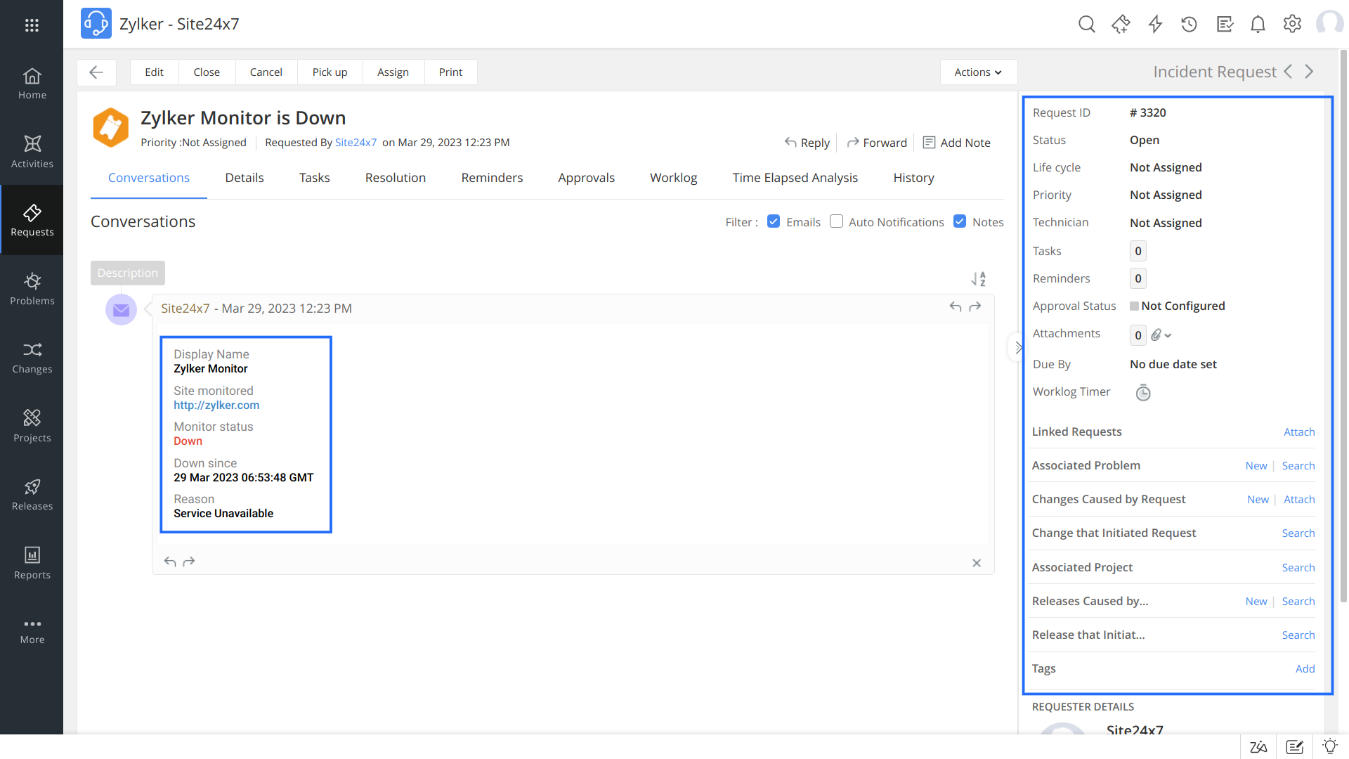 ticket-details-sdp-cloud Ticket details of SDP cloud